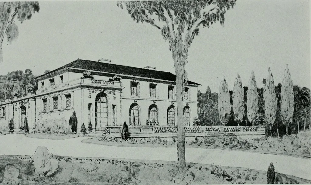An illustration from The Architect & engineer of California and the Pacific Coast, 1905, leaf 249