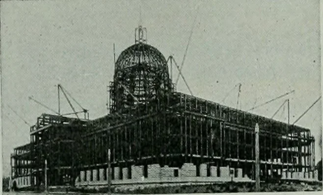 An illustration from The Architect & engineer of California and the Pacific Coast, 1905, leaf 341