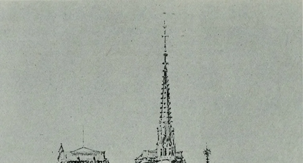 An illustration from The Architect & engineer of California and the Pacific Coast, 1905, leaf 361