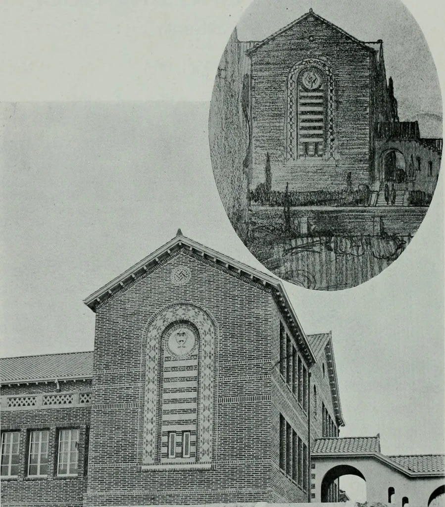 An illustration from The Architect & engineer of California and the Pacific Coast, 1905, leaf 363