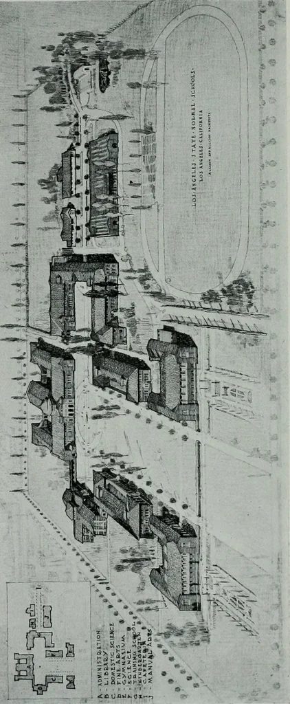 An illustration from The Architect & engineer of California and the Pacific Coast, 1905, leaf 381