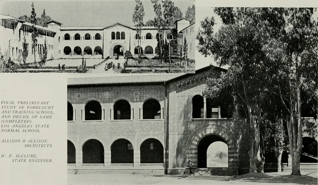 An illustration from The Architect & engineer of California and the Pacific Coast, 1905, leaf 382