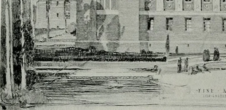 An illustration from The Architect & engineer of California and the Pacific Coast, 1905, leaf 388