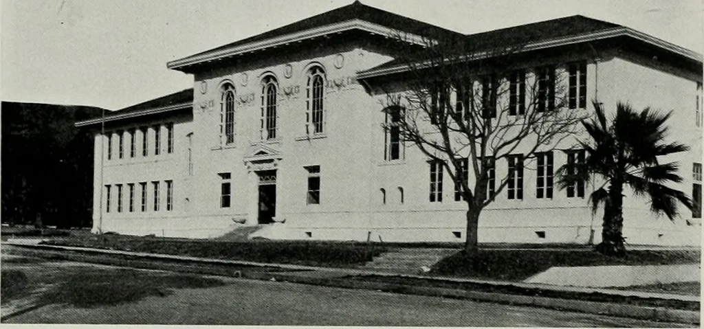 An illustration from The Architect & engineer of California and the Pacific Coast, 1905, leaf 390