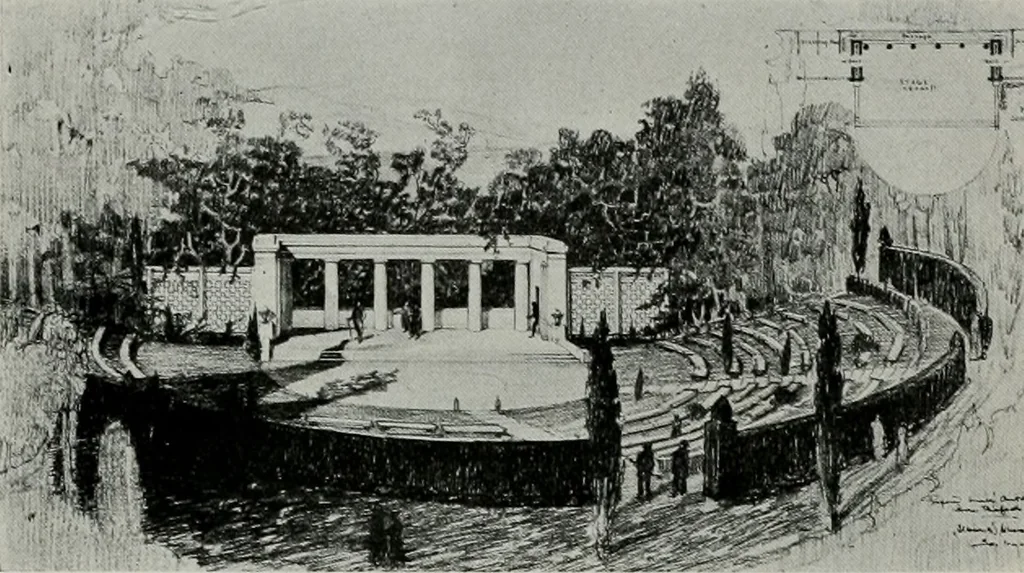 An illustration from The Architect & engineer of California and the Pacific Coast, 1905, leaf 398