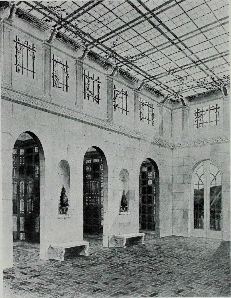 An illustration from The Architect & engineer of California and the Pacific Coast, 1905, leaf 403