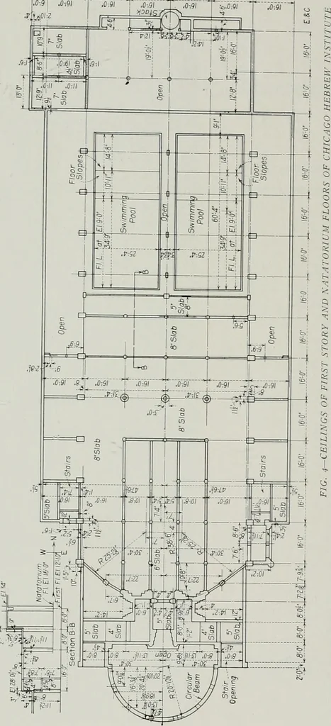 An illustration from The Architect & engineer of California and the Pacific Coast, 1905, leaf 410