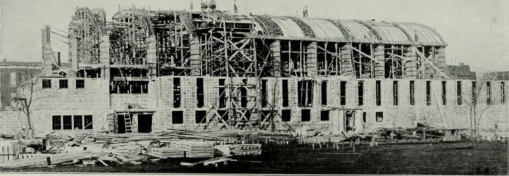 An illustration from The Architect & engineer of California and the Pacific Coast, 1905, leaf 412