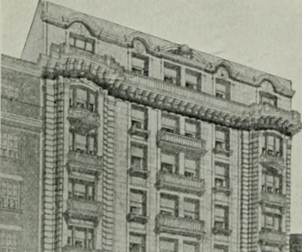 An illustration from The Architect & engineer of California and the Pacific Coast, 1905, leaf 464