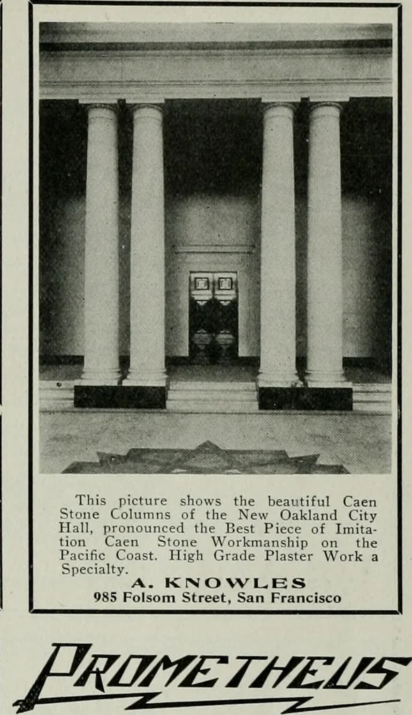 An illustration from The Architect & engineer of California and the Pacific Coast, 1905, leaf 468