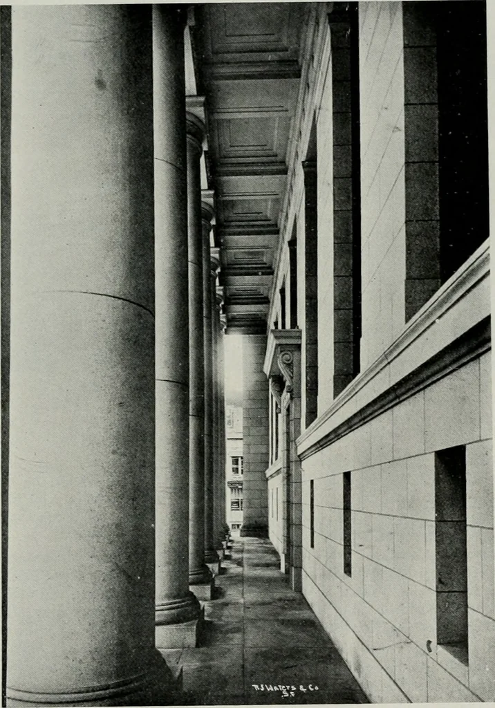 An illustration from The Architect & engineer of California and the Pacific Coast, 1905, leaf 48