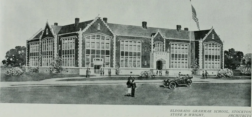 An illustration from The Architect & engineer of California and the Pacific Coast, 1905, leaf 51