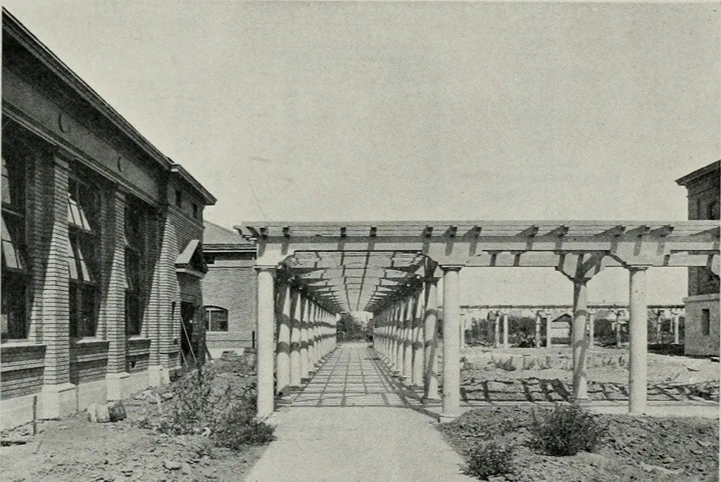 An illustration from The Architect & engineer of California and the Pacific Coast, 1905, leaf 54