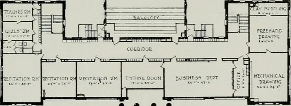 An illustration from The Architect & engineer of California and the Pacific Coast, 1905, leaf 56