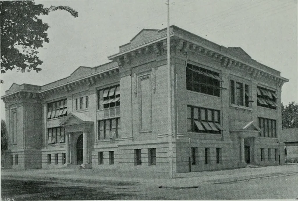 An illustration from The Architect & engineer of California and the Pacific Coast, 1905, leaf 57