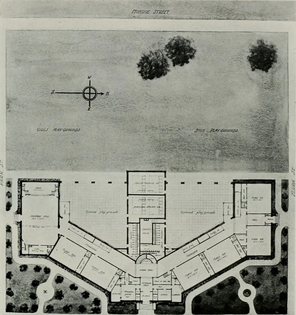 An illustration from The Architect & engineer of California and the Pacific Coast, 1905, leaf 62