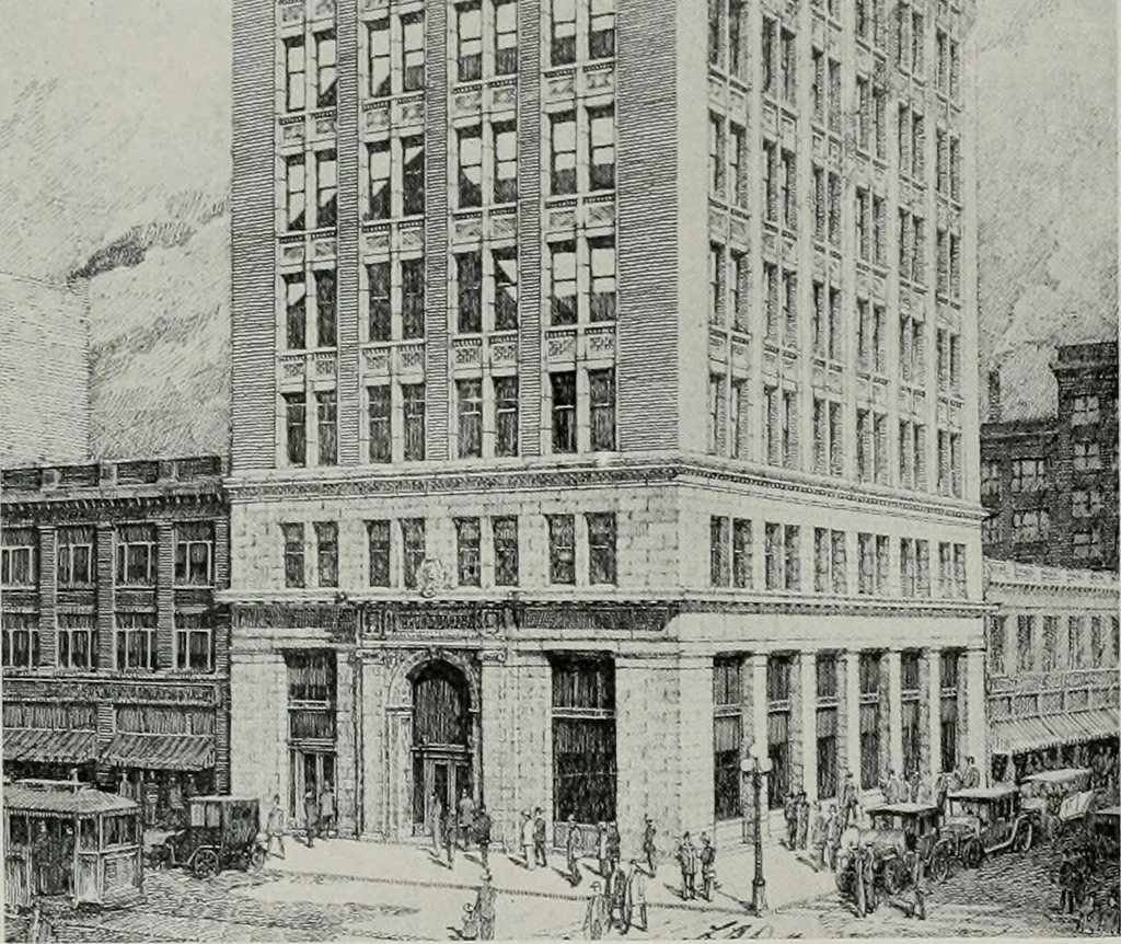 An illustration from The Architect & engineer of California and the Pacific Coast, 1905, leaf 70