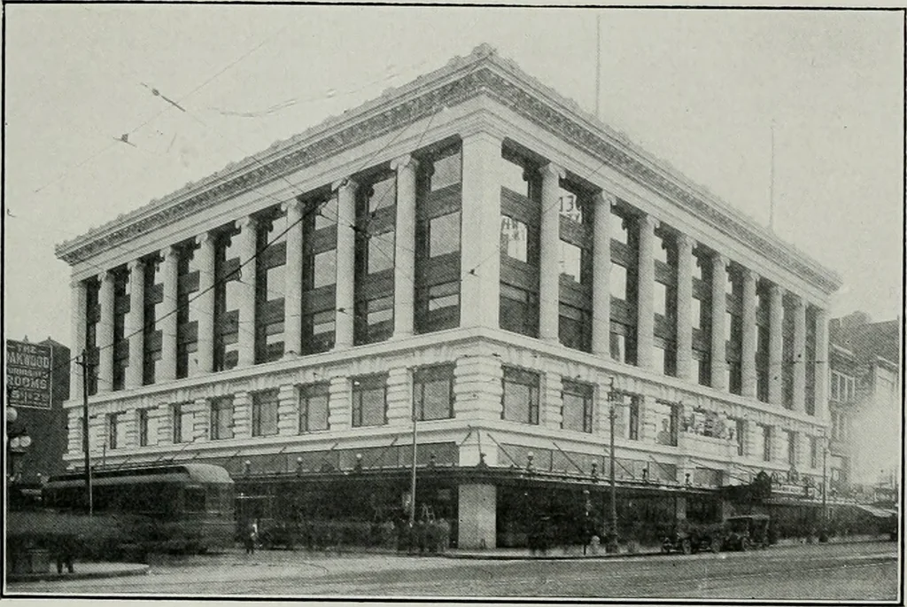 An illustration from The Architect & engineer of California and the Pacific Coast, 1905, leaf 88