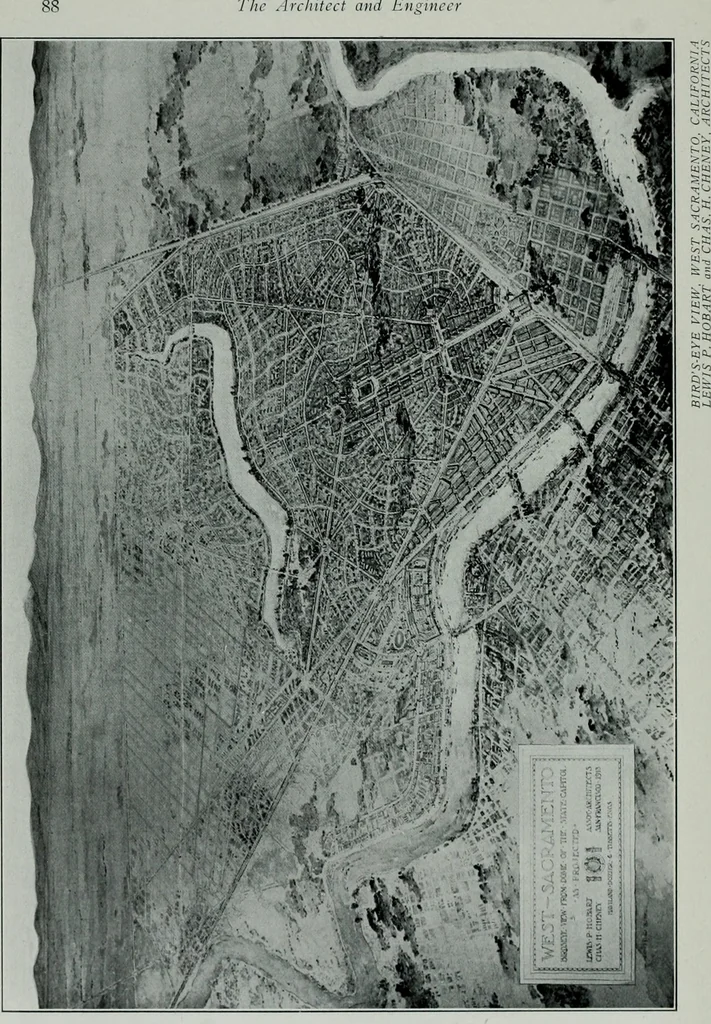 An illustration from The Architect & engineer of California and the Pacific Coast, 1905, leaf 95
