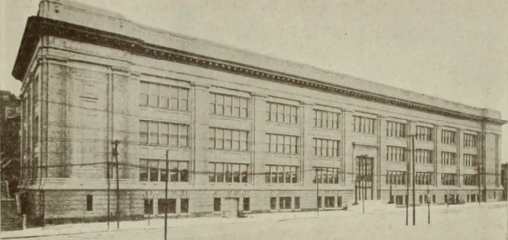 An illustration from The Architect & engineer of California and the Pacific Coast, 1905, leaf 164