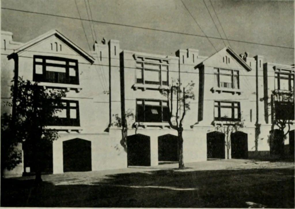 An illustration from The Architect & engineer of California and the Pacific Coast, 1905, leaf 168