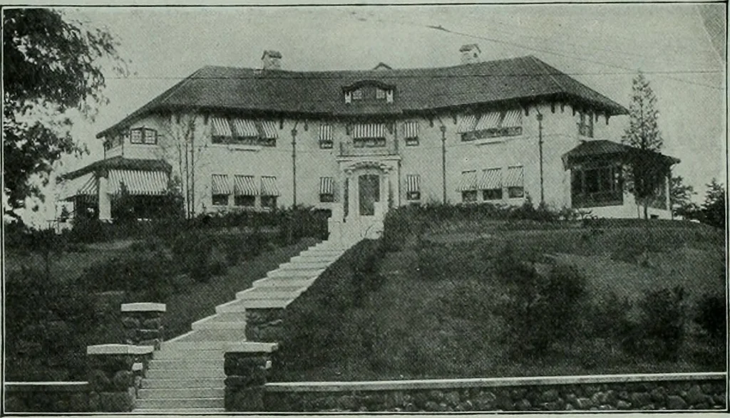 An illustration from The Architect & engineer of California and the Pacific Coast, 1905, leaf 171