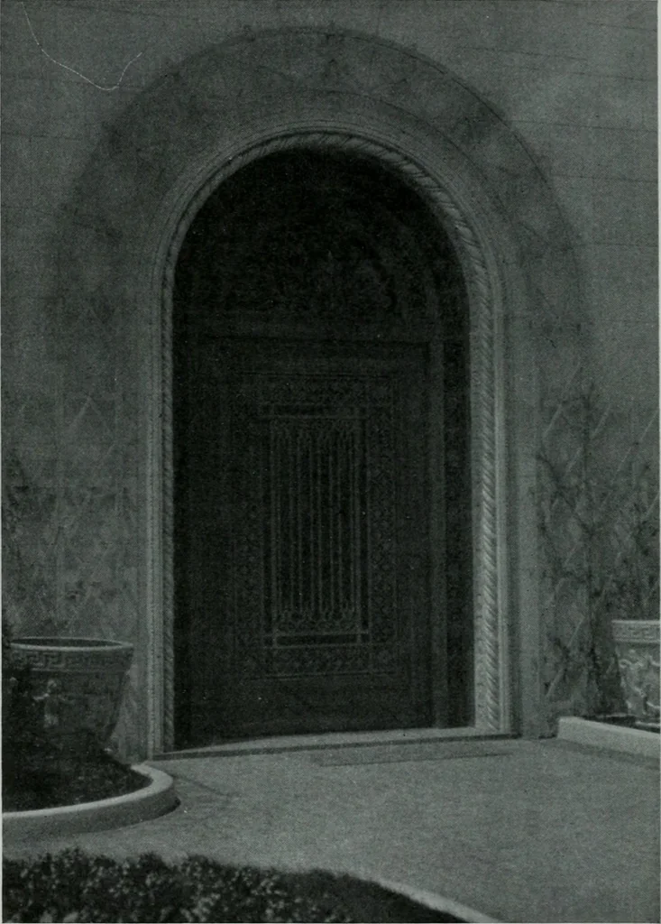 An illustration from The Architect & engineer of California and the Pacific Coast, 1905, leaf 209