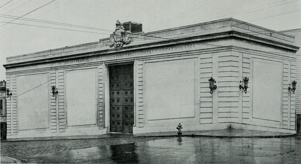 An illustration from The Architect & engineer of California and the Pacific Coast, 1905, leaf 221