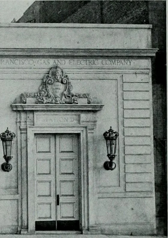 An illustration from The Architect & engineer of California and the Pacific Coast, 1905, leaf 225