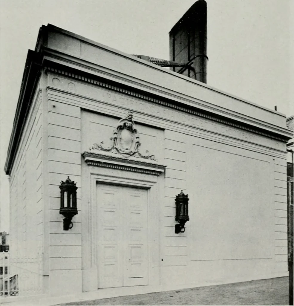An illustration from The Architect & engineer of California and the Pacific Coast, 1905, leaf 228