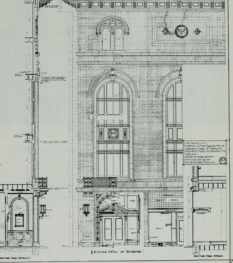 An illustration from The Architect & engineer of California and the Pacific Coast, 1905, leaf 247