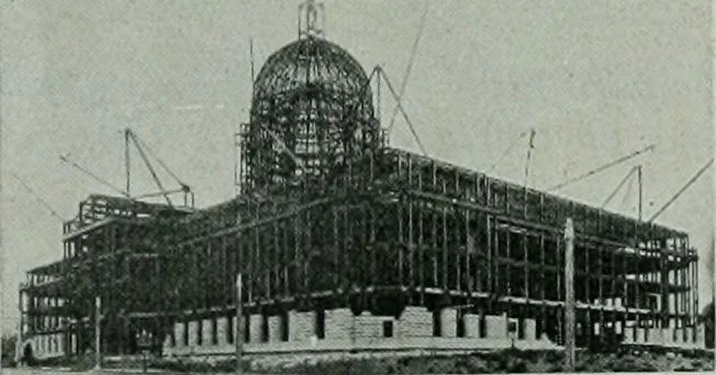 An illustration from The Architect & engineer of California and the Pacific Coast, 1905, leaf 25