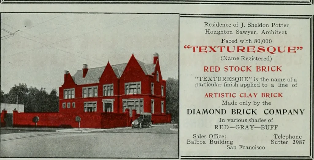 An illustration from The Architect & engineer of California and the Pacific Coast, 1905, leaf 29