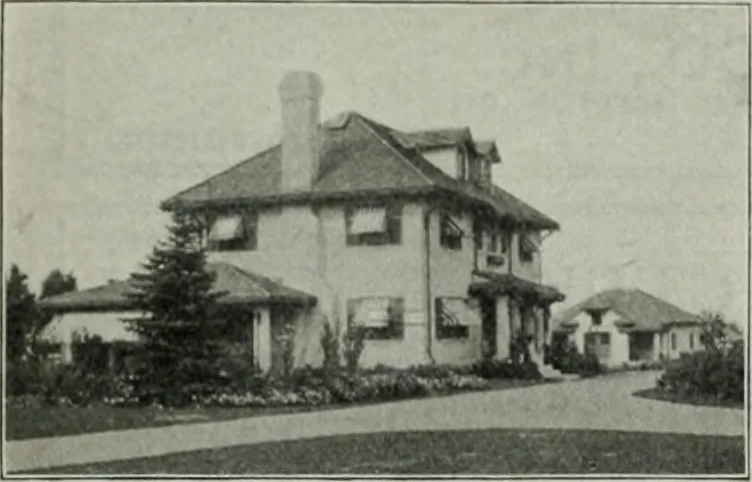 An illustration from The Architect & engineer of California and the Pacific Coast, 1905, leaf 296