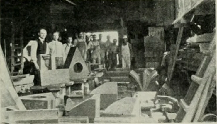 An illustration from The Architect & engineer of California and the Pacific Coast, 1905, leaf 300