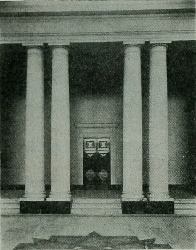 An illustration from The Architect & engineer of California and the Pacific Coast, 1905, leaf 31