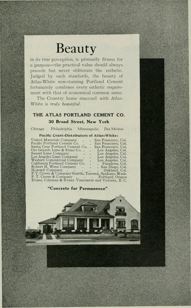 An illustration from The Architect & engineer of California and the Pacific Coast, 1905, leaf 330