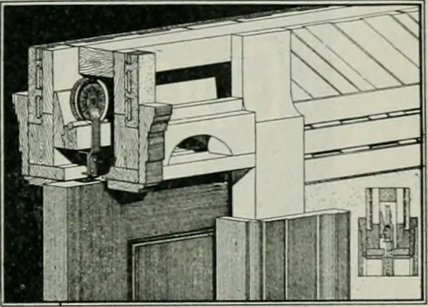 An illustration from The Architect & engineer of California and the Pacific Coast, 1905, leaf 332