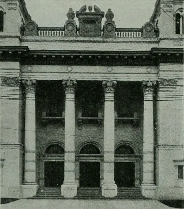 An illustration from The Architect & engineer of California and the Pacific Coast, 1905, leaf 347