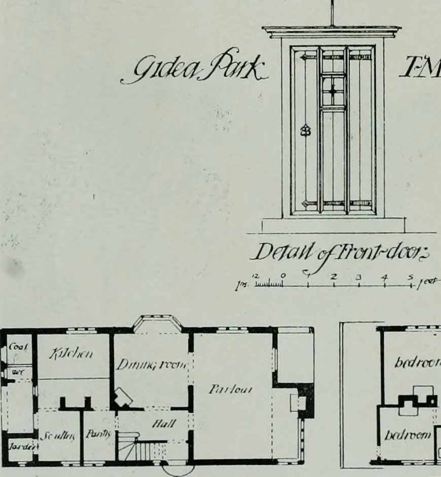 An illustration from The Architect & engineer of California and the Pacific Coast, 1905, leaf 369