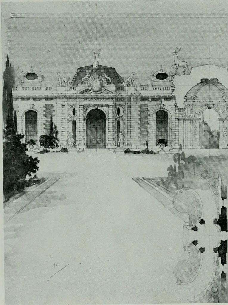 An illustration from The Architect & engineer of California and the Pacific Coast, 1905, leaf 379