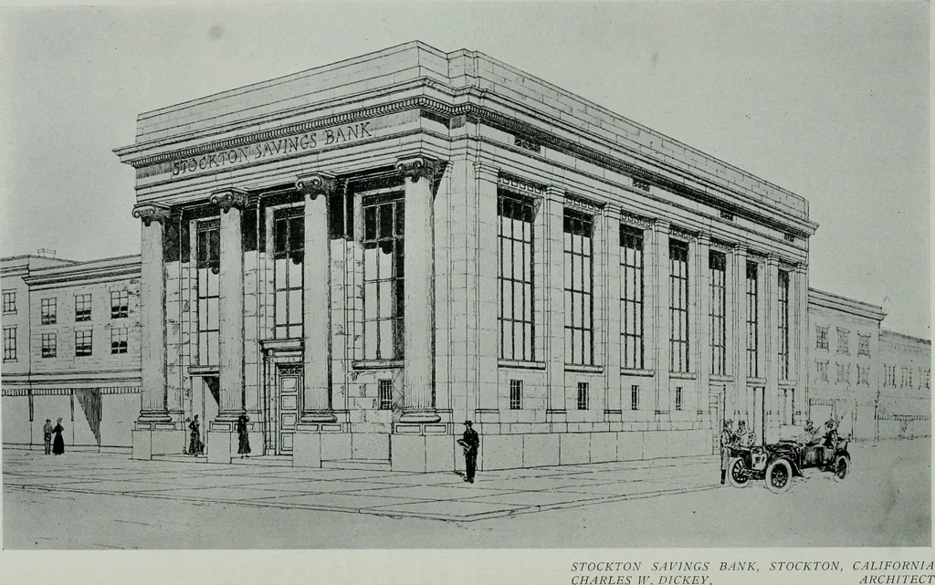 An illustration from The Architect & engineer of California and the Pacific Coast, 1905, leaf 383