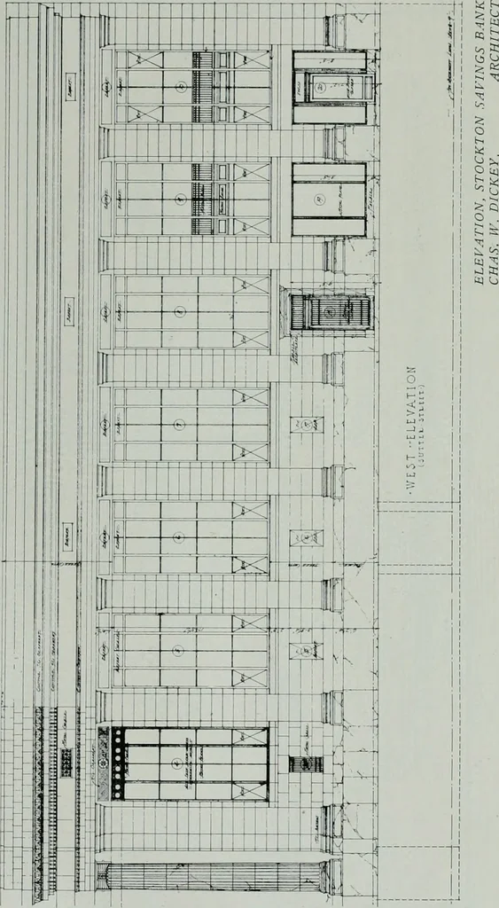 An illustration from The Architect & engineer of California and the Pacific Coast, 1905, leaf 387