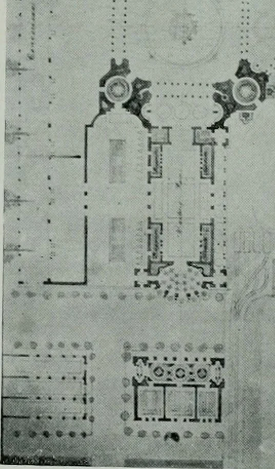 An illustration from The Architect & engineer of California and the Pacific Coast, 1905, leaf 397