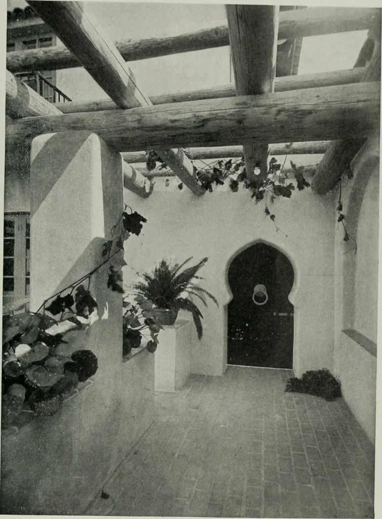 An illustration from The Architect & engineer of California and the Pacific Coast, 1905, leaf 402