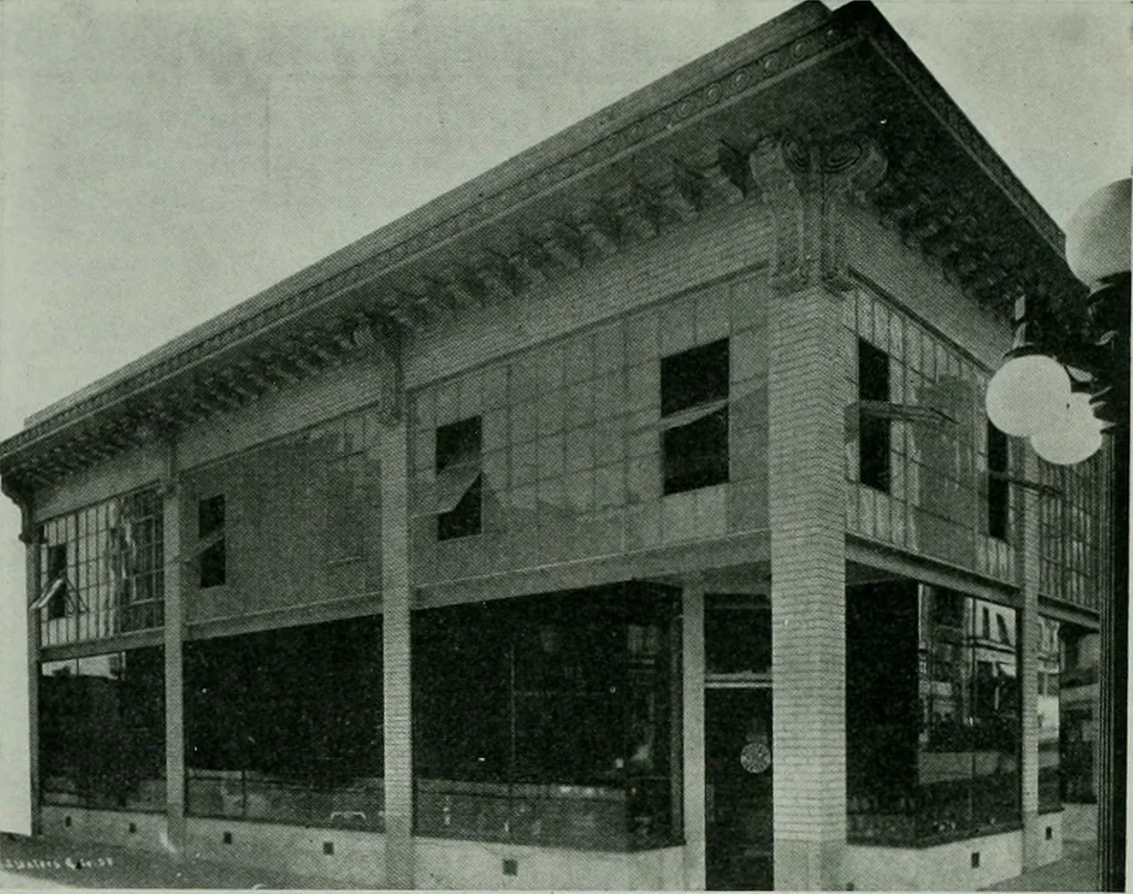 An illustration from The Architect & engineer of California and the Pacific Coast, 1905, leaf 447