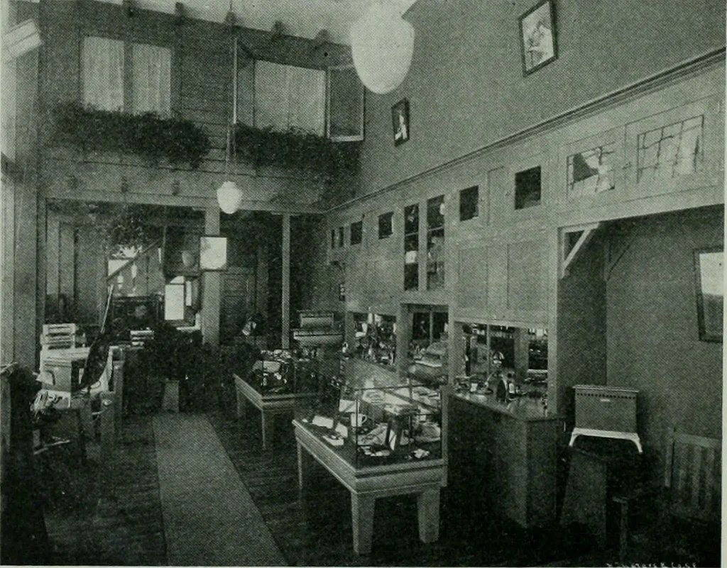 An illustration from The Architect & engineer of California and the Pacific Coast, 1905, leaf 447