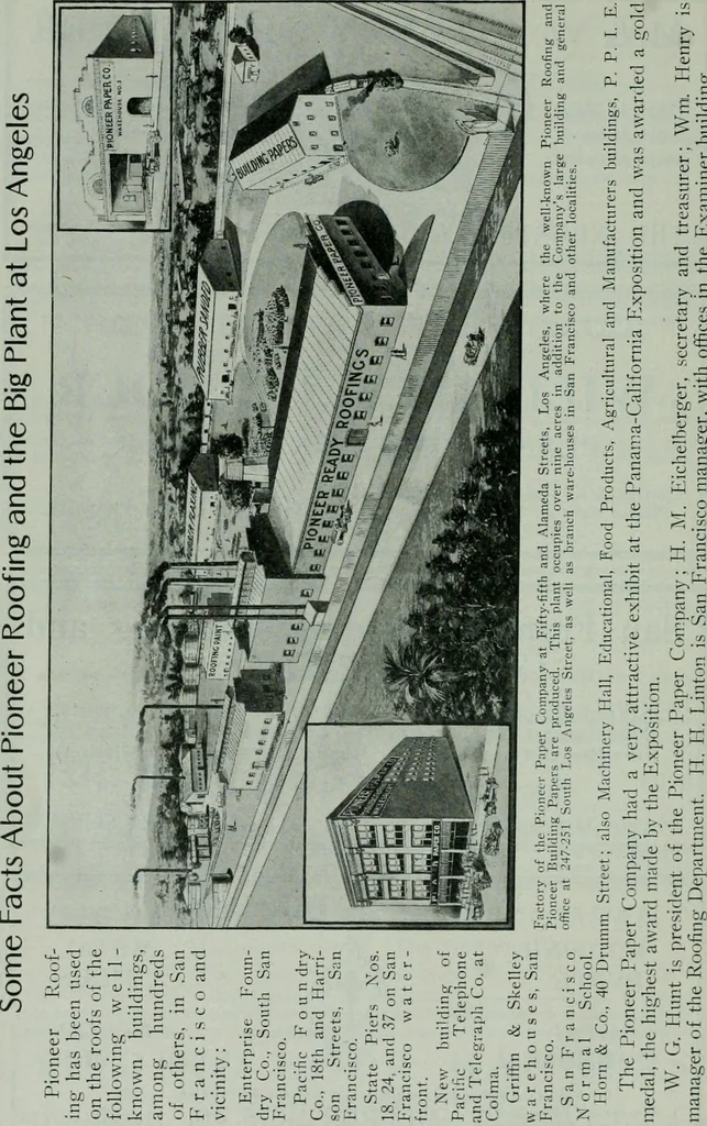 An illustration from The Architect & engineer of California and the Pacific Coast, 1905, leaf 459