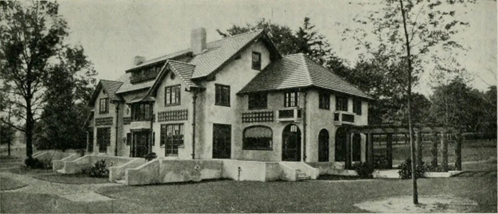 An illustration from The Architect & engineer of California and the Pacific Coast, 1905, leaf 464