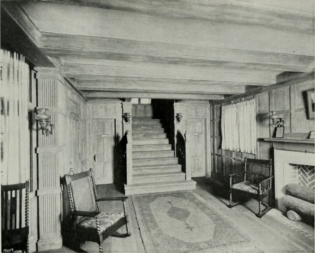 An illustration from The Architect & engineer of California and the Pacific Coast, 1905, leaf 54